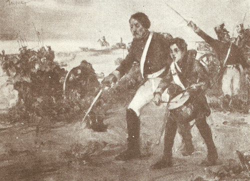14 DE MAYO DE 1811 - INTIMACIÓN A VELASCO, 1907 - ÓLEO DE GUILLERMO DA RÉ